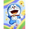 Running Cartoon - Full Round Diamond - 30x40cm