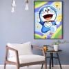 Running Cartoon - Full Round Diamond - 30x40cm