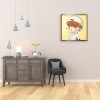 Cartoon Boy - Full Round Diamond - 30x30cm