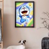 Running Cartoon - Full Round Diamond - 30x40cm