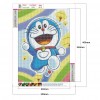 Running Cartoon - Full Round Diamond - 30x40cm