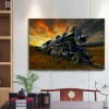 Prairie Train - Full Round Diamond - 40x30cm