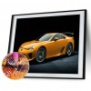 Sports Car - Full Round Diamond - 40x30cm
