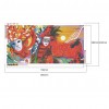 Carnival Mask - Full Round Diamond - 85x45cm
