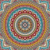 Mandala Flower - Full Round Diamond - 30x30cm