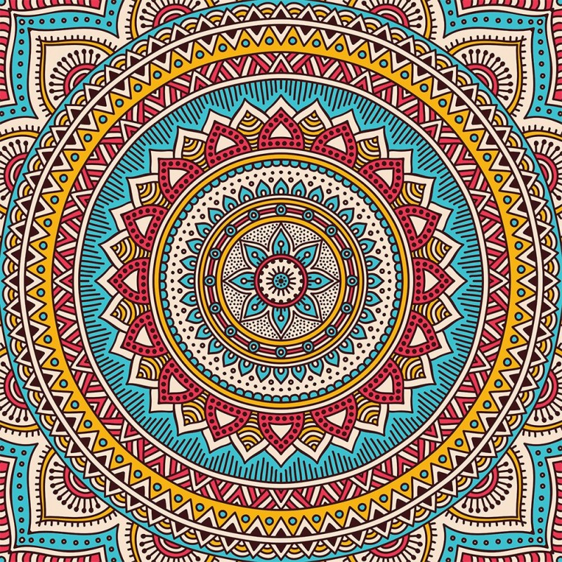 Mandala Flower - Ful...