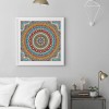 Mandala Flower - Full Round Diamond - 30x30cm