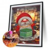 Christmas Goblin - Special Shaped Diamond - 30x40cm