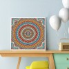 Mandala Flower - Full Round Diamond - 30x30cm