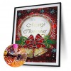Merry Christmas Card - Special Shaped Diamond - 30x40cm