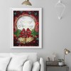 Merry Christmas Card - Special Shaped Diamond - 30x40cm