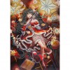 Christmas Girl - Special Shaped Diamond - 30x40cm