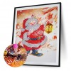 Santa Claus - Special Shaped Diamond - 30x40cm