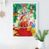 Christmas Girl - Special Shaped Diamond - 30x40cm