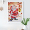 Santa Claus - Special Shaped Diamond - 30x40cm