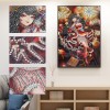 Christmas Girl - Special Shaped Diamond - 30x40cm