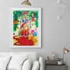 Christmas Girl - Special Shaped Diamond - 30x40cm