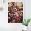 Christmas Girl - Special Shaped Diamond - 30x40cm