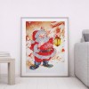 Santa Claus - Special Shaped Diamond - 30x40cm