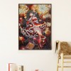 Christmas Girl - Special Shaped Diamond - 30x40cm