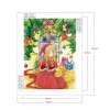 Christmas Girl - Special Shaped Diamond - 30x40cm