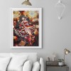 Christmas Girl - Special Shaped Diamond - 30x40cm