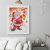 Santa Claus - Special Shaped Diamond - 30x40cm