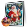 Santa Claus - Special Shaped Diamond - 30x40cm