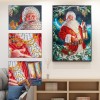 Santa Claus - Special Shaped Diamond - 30x40cm