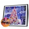 Christmas Tree - Special Shaped Diamond - 40x30cm