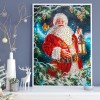 Santa Claus - Special Shaped Diamond - 30x40cm