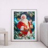 Santa Claus - Special Shaped Diamond - 30x40cm