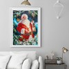 Santa Claus - Special Shaped Diamond - 30x40cm