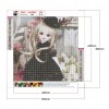 Cartoon Goreth Dolls - Full Round Diamond - 30x30cm