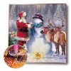 Santa Claus - Full Round Diamond - 40x40cm