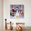 Santa Claus - Full Round Diamond - 40x40cm