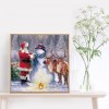 Santa Claus - Full Round Diamond - 40x40cm