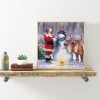 Santa Claus - Full Round Diamond - 40x40cm