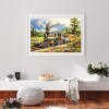 Forest Train - Full Round Diamond - 40x30cm