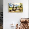 Forest Train - Full Round Diamond - 40x30cm