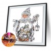 Christmas Crystal Ball - Full Round Diamond - 40x40cm