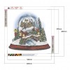 Christmas Crystal Ball - Full Round Diamond - 40x40cm