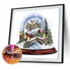 Christmas Crystal Ball - Full Round Diamond - 40x40cm