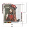 Cartoon Goreth Dolls - Full Round Diamond - 30x30cm