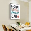 Cat Home - Full Round Diamond - 30x40cm