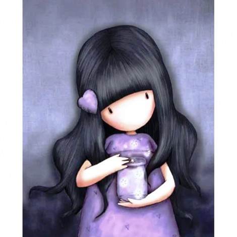 Cartoon Goreth Dolls - Full Round Diamond - 30x40cm