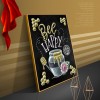 Bee Happy - Full Round Diamond - 30x40cm