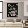 Bee Happy - Full Round Diamond - 30x40cm