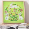 5D DIY Special Shaped Diamond Painting April Embroidery Mosaic Kit (R8427)