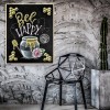 Bee Happy - Full Round Diamond - 30x40cm